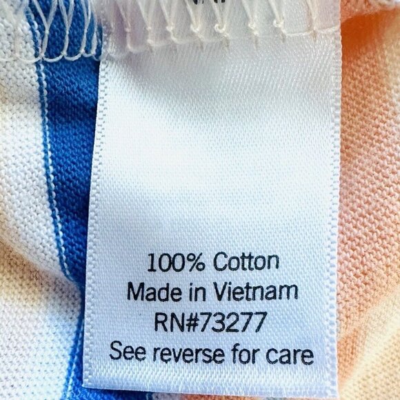 NWT SO Juniors Long Sleeve Pullover Round Neck Striped Mulit-Colored Shirt Sz XS - Picture 11 of 12